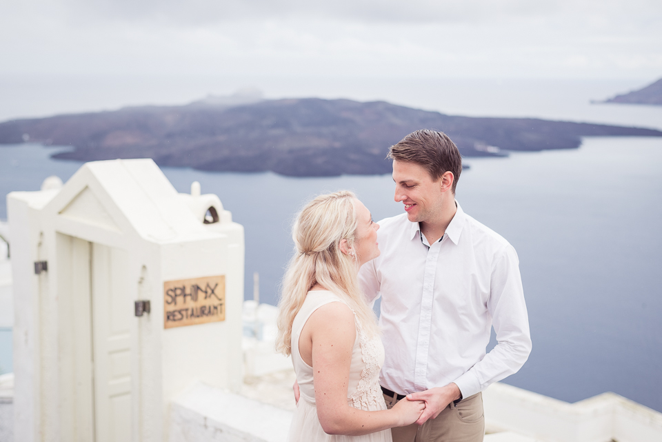 Wedding photographer Santorini Grekland